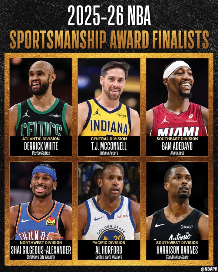 hth网址-SGA被提名体育道德风尚奖！美网友绷不住了：怎么不提名追梦？